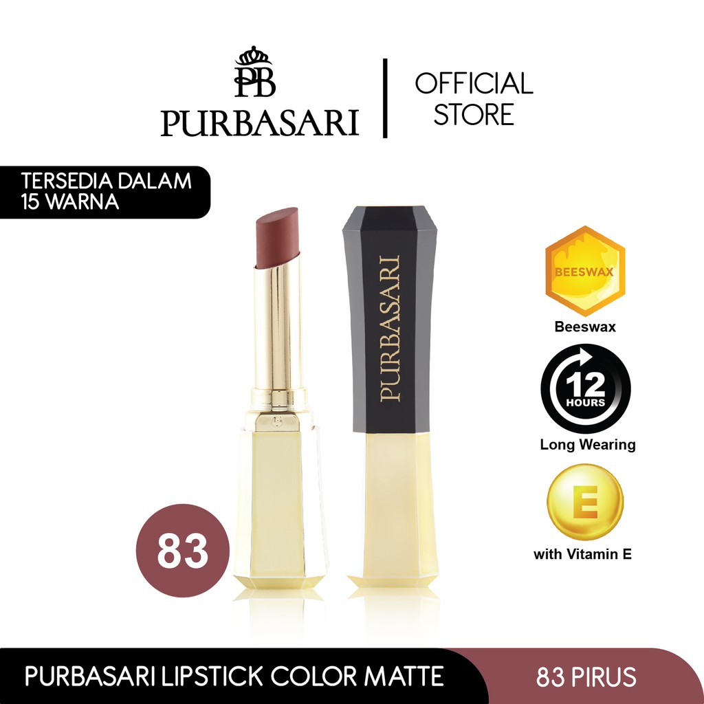 Purbasari Lipstick Color Matte 83