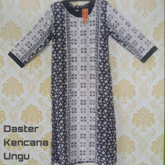 Daster Kencana Ungu Lengan Panjang / Daster Kencana Ungu Panjang