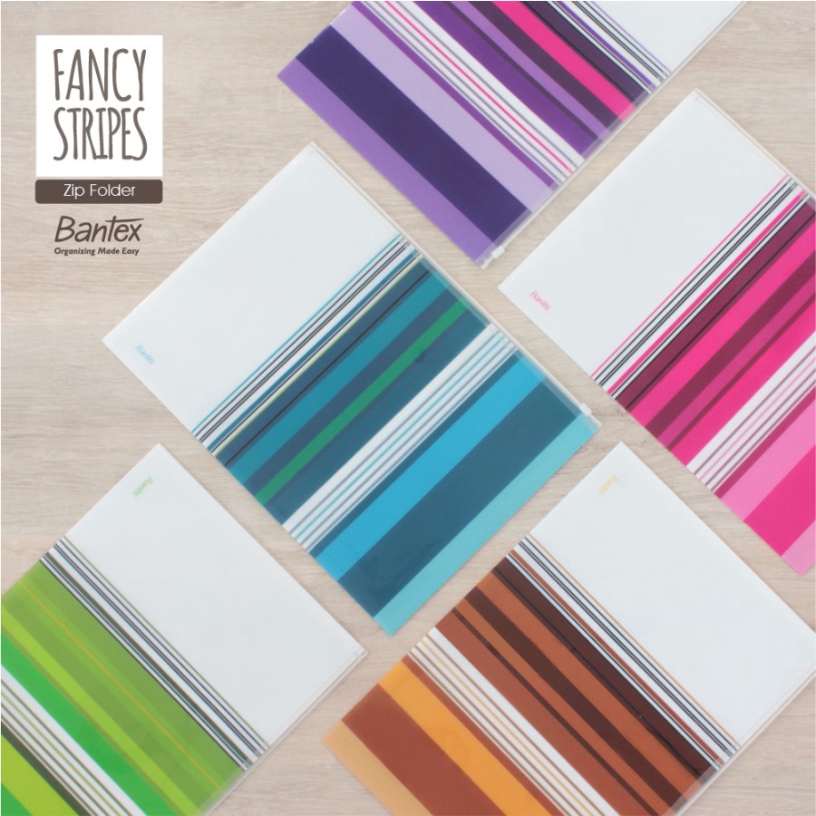 

Bantex Zipper Storage Bag Pocket Folder Model Fancy