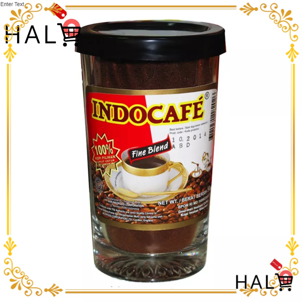

INDOCAFE 50 GR Gelas