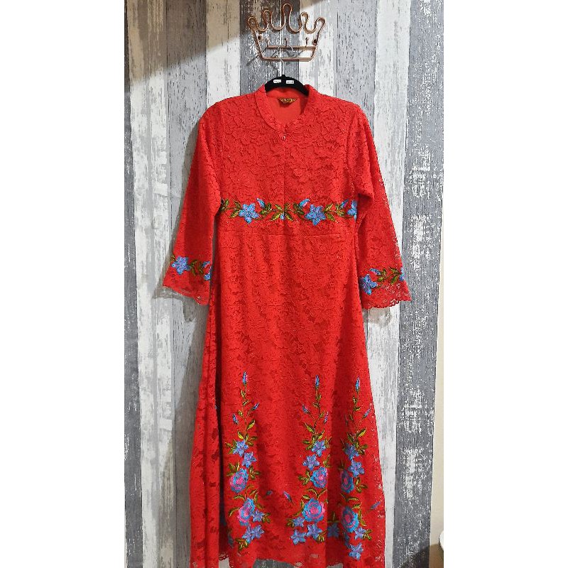 Gamis Brokat Wanita by Sulfina