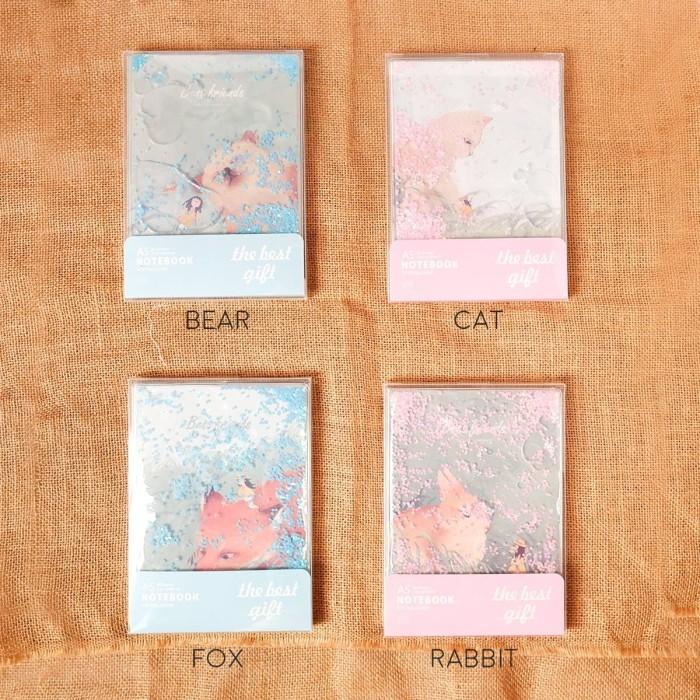 

Buku Tulis Best Friends Animal Quicksand Ruled Notebook A5 Bagus