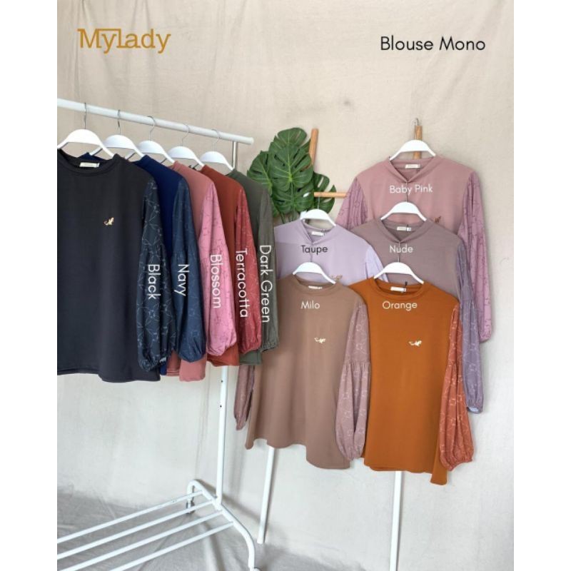 Mylady blouse knit mono