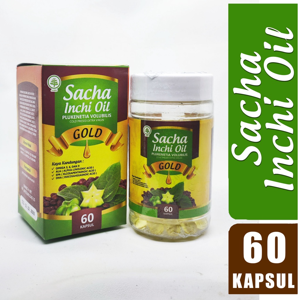 Sacha Inchi Oil 60 Kapsul