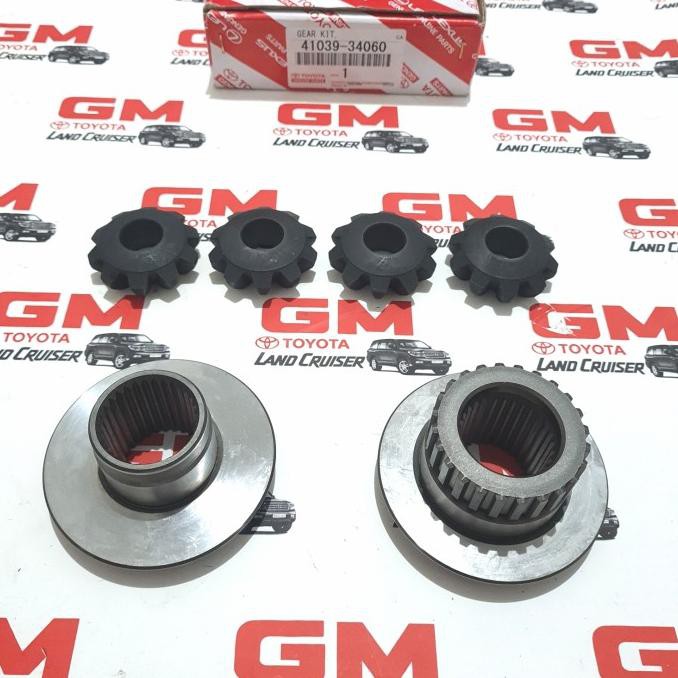 Gigi Gardan Prado Kzj90 95 Pinion Gear Set Belakang Ori 41039-34060