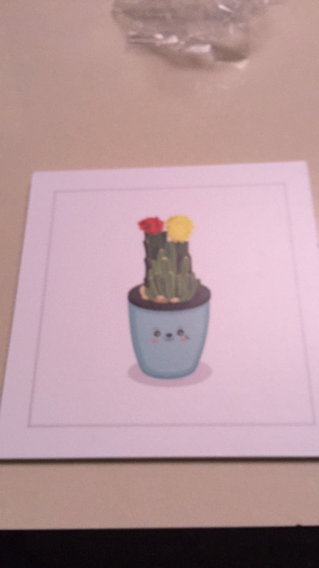 Craftpedia Hiasan Dinding Poster Tanaman 20x20 Cm - Grd