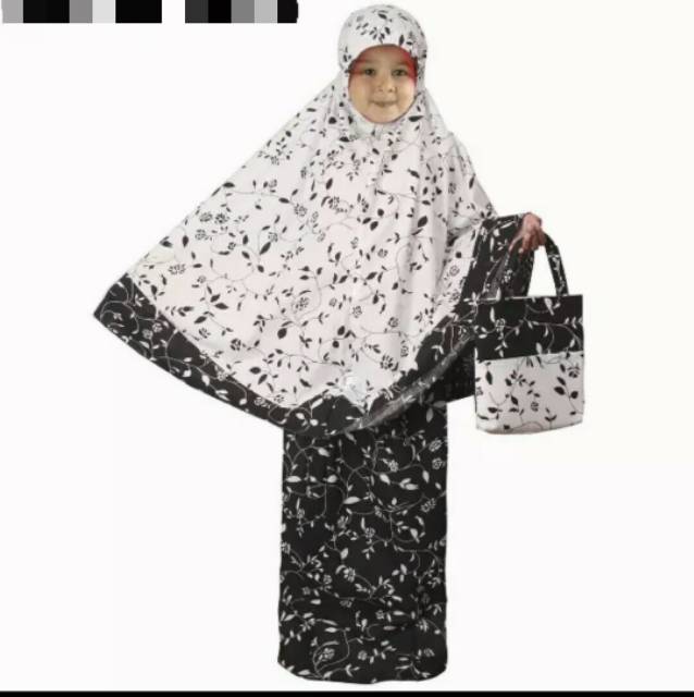 Mukena anak katun jepang murah / mukena kids katun jepang / mukena baby kids katun jepang