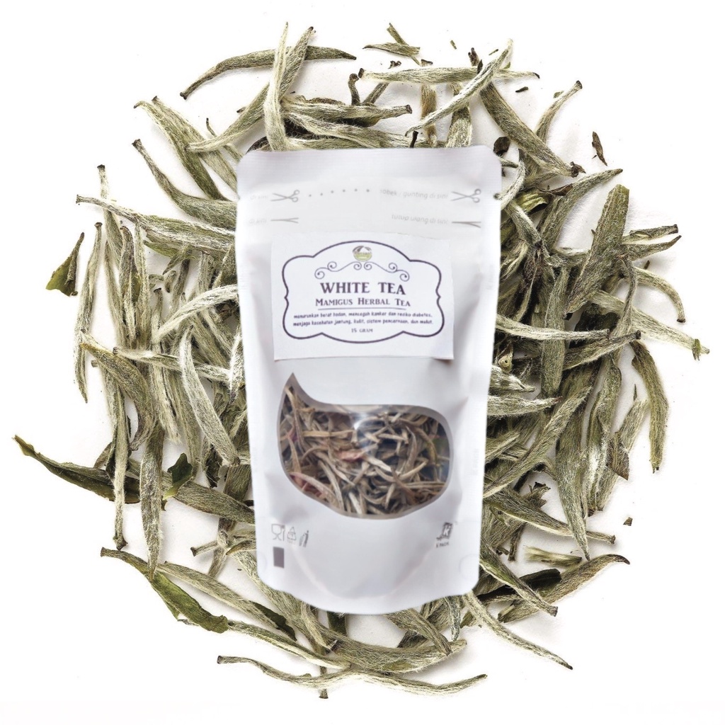 

POUCH Teh Putih / White Tea / Teh Herbal Alami Premium