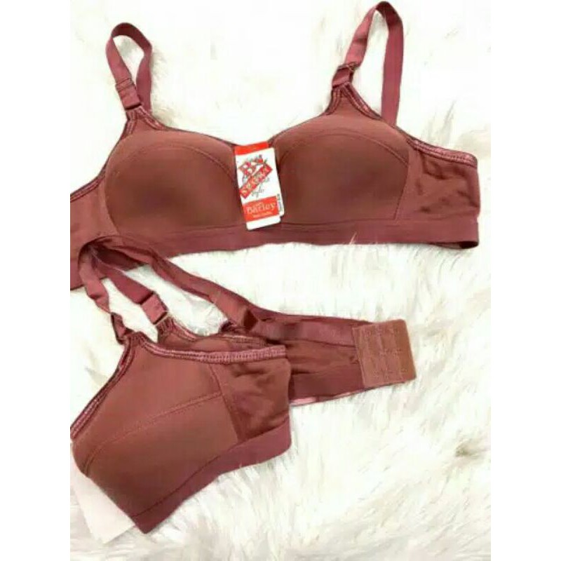 Sport bra JUMBO Barley 40/42, Bra pola karet bawah kait hak 3, Garansi TERMURAHHH