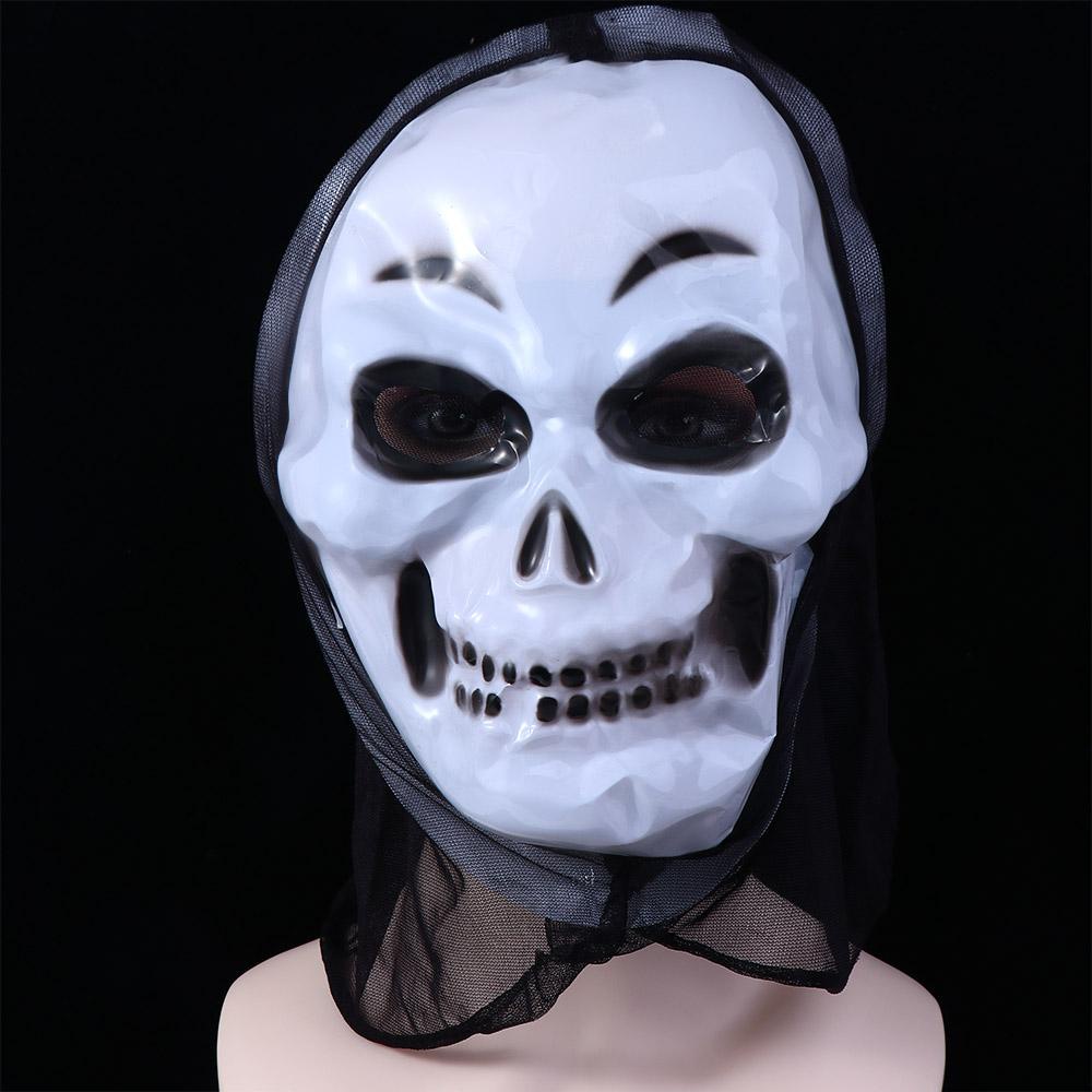 [Elegan] Topeng Halloween Mengerikan Untuk Tari Cosplay Dekorasi Pesta Prop Prom Perlengkapan Pesta Trick Toys Screaming Mask