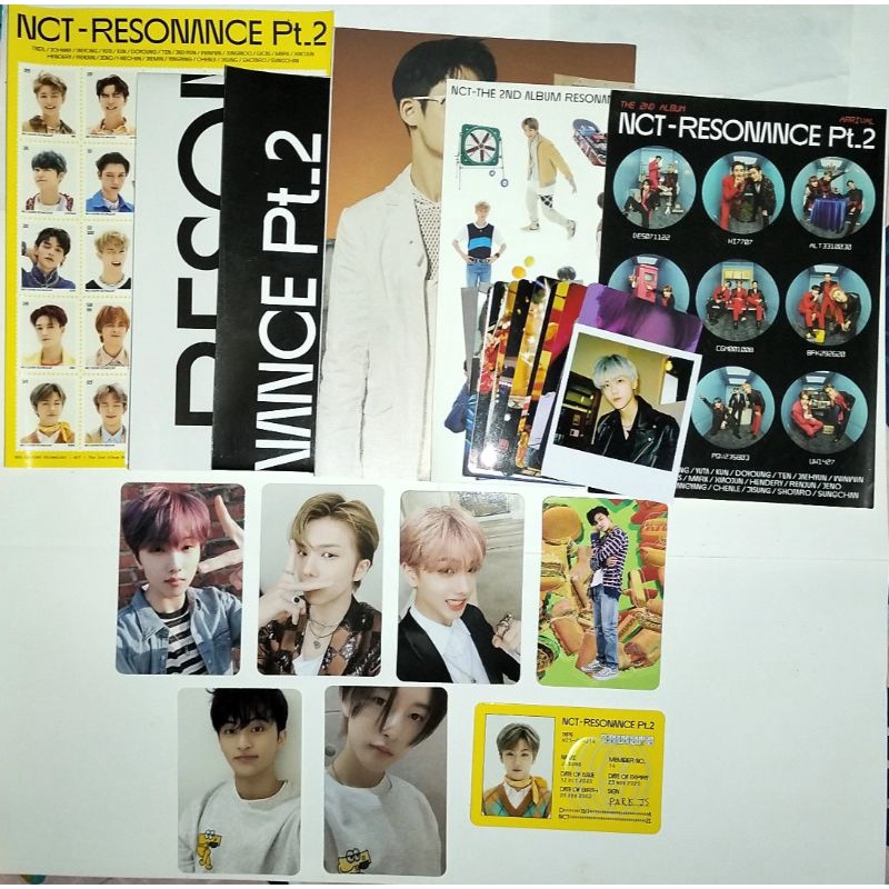 TAKE ALL PHOTOCARD NCT JISUNG WE, JISUNG JEWEL CASE HOT SAUCE, MARK CAFE, JAEMIN JEWEL CASE AR CLIP,