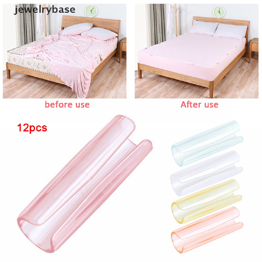 (jewelrybase) 12pcs Klip Penjepit Sprei Anti Slip