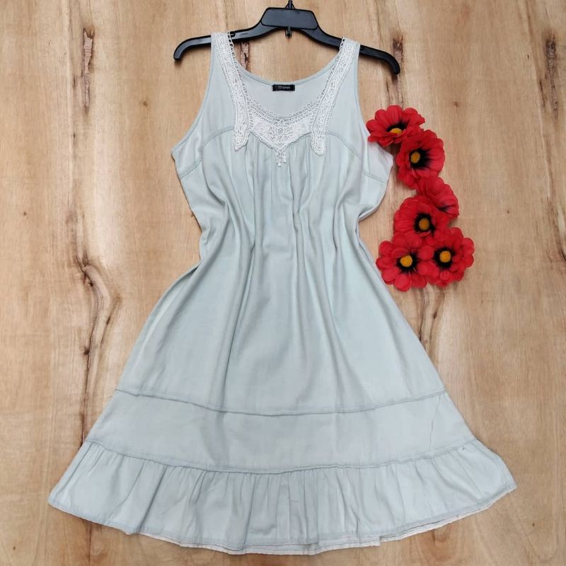 outer jeans murah / outer jeans renda / dress jeans