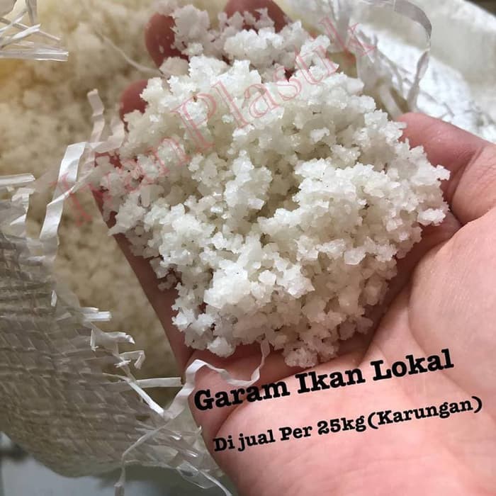 

garam ikan lokal 25 kg kualitas mantab murah