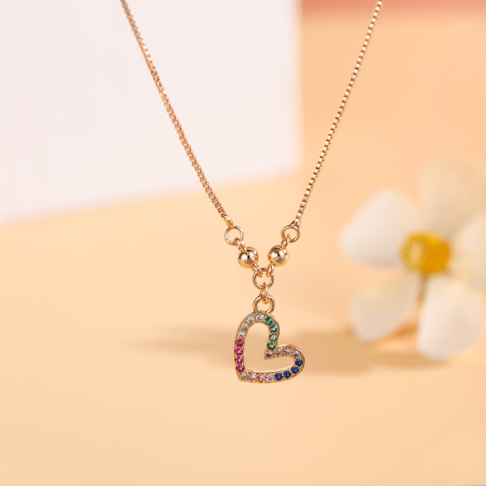 Kalung Angsa Aesthetic Titanium Anti karat Terbaru 2021 liontin Swan Berlian Kalung Wanita Lapis Emas 24k Anti Luntur Aksesoris Wanita Kalung liontin kupu-kupu / hati / angsa