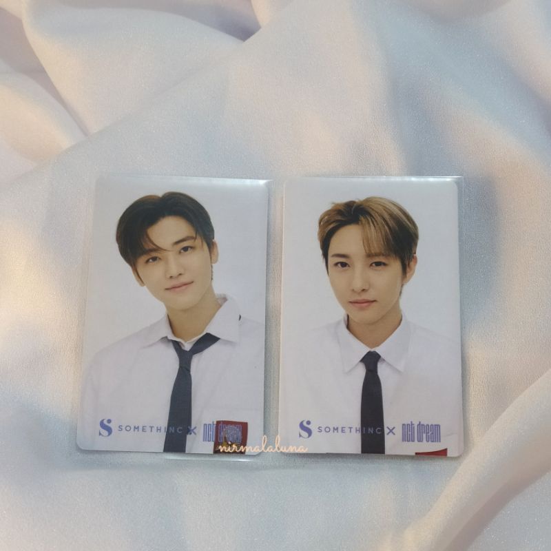 JAEMIN RENJUN NCT DREAM X SOMETHINC PHOTOCARD/PC BATCH 3