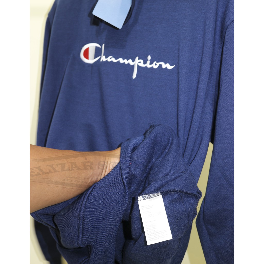 JAKET HOODIE CHAMPION NAVY