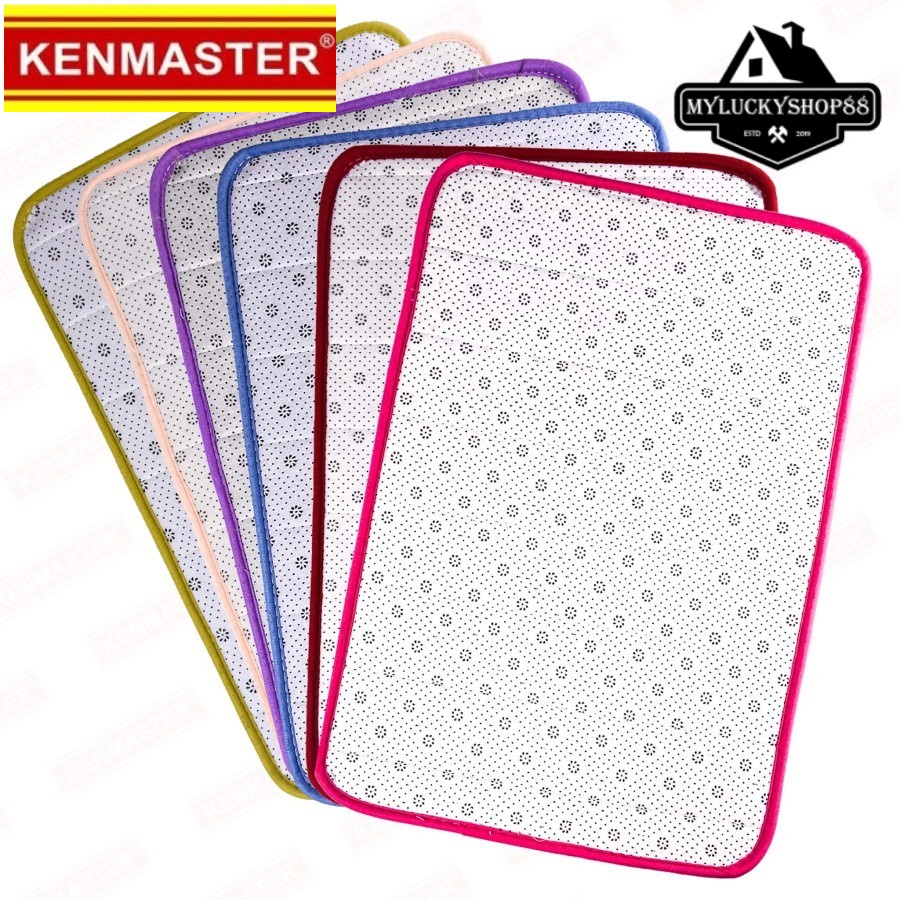 Kenmaster Door Mat Anti Slip Keset Kaki KM-224 40x60cm