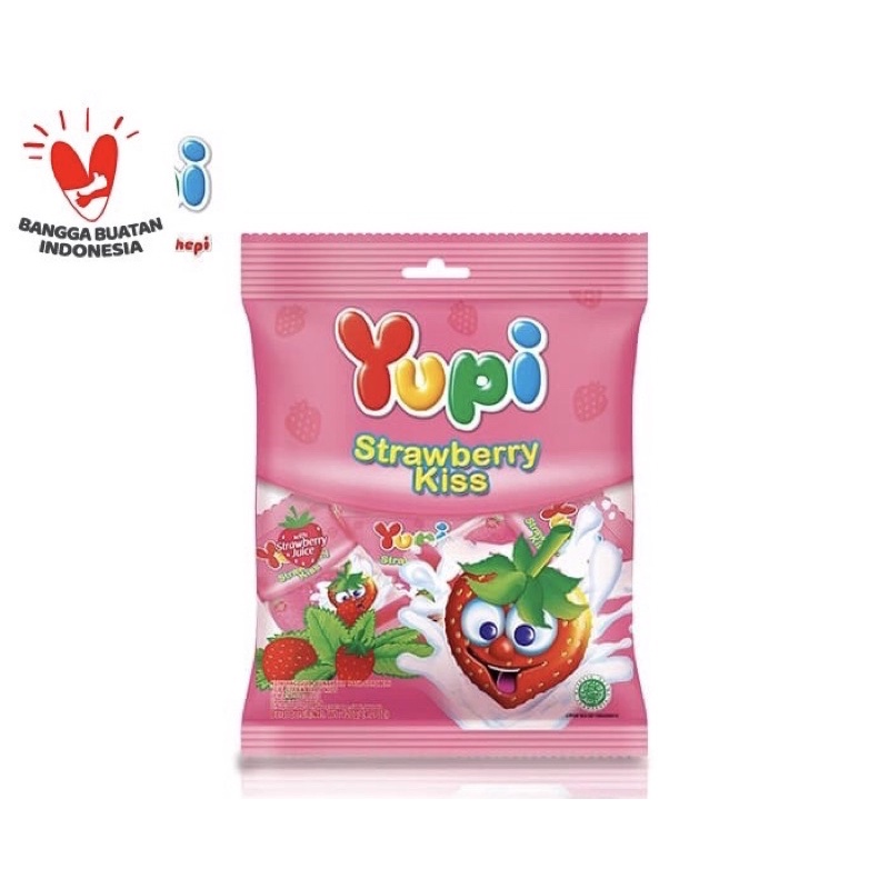 

Yupi Strawberry Kiss 120 gr