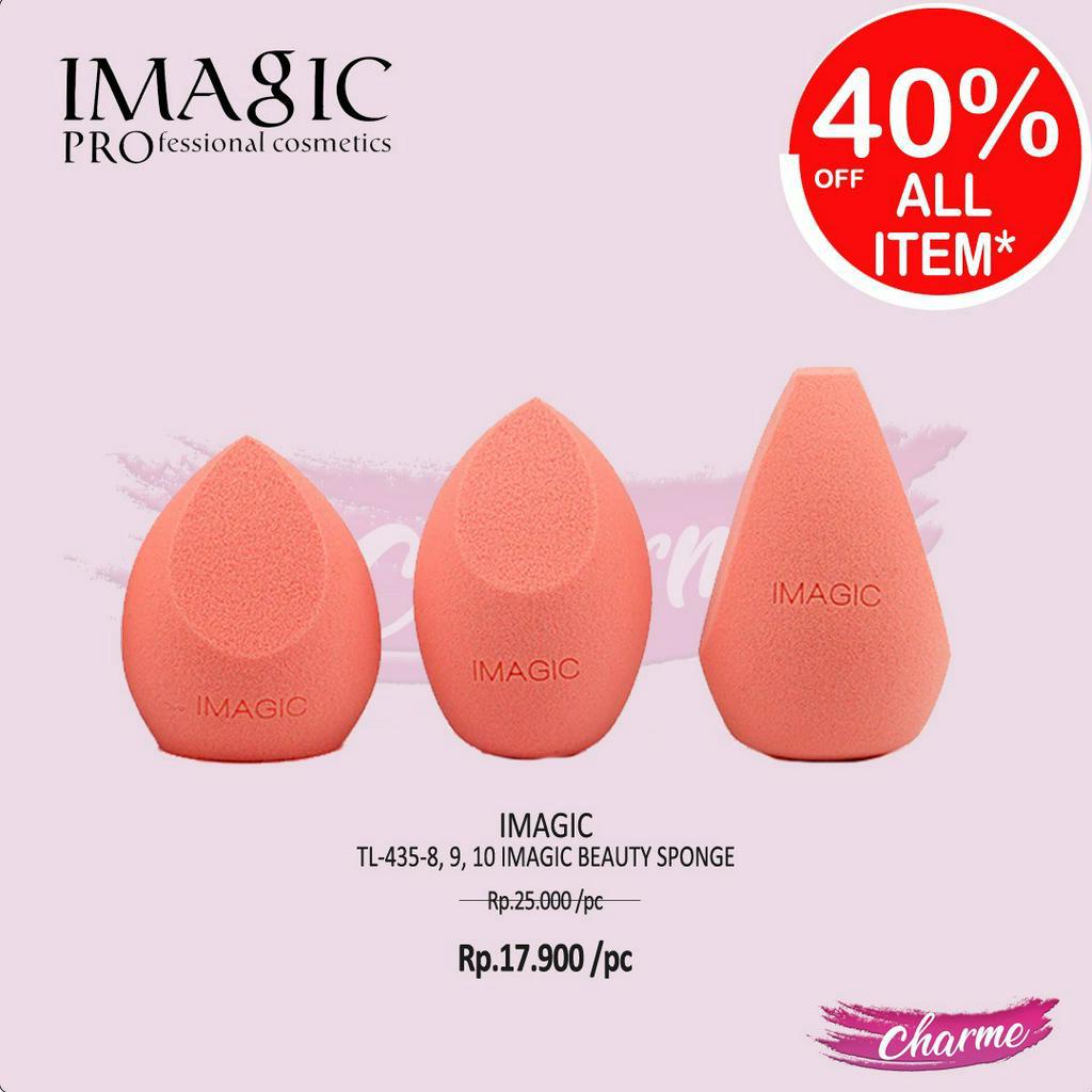 (READY &amp; ORI) IMAGIC Beauty Blender Sponge Spons Makeup TL435 TL 435