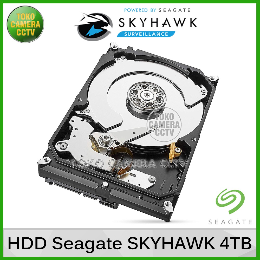 Hard Disk Seagate Skyhawk 4TB Khusus CCTV / Harddisk Seagate Skyhawk 4 Terra