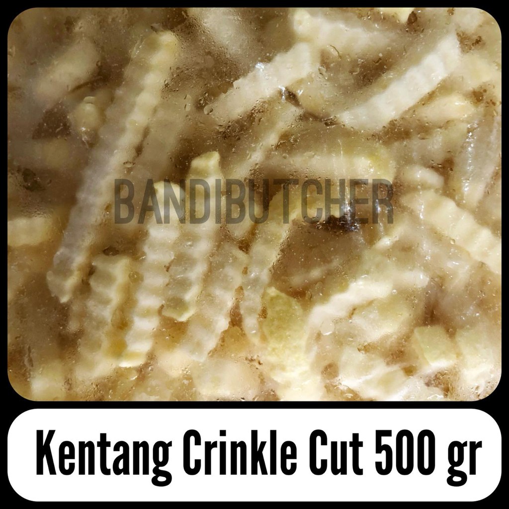 Kentang Goreng - French Fries Aviko Crinkle Cut Frozen 500