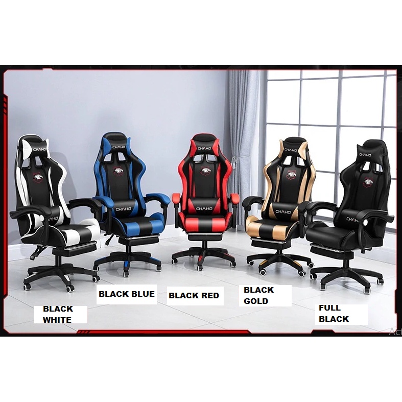 Original Chaho Premium Quality Bangku Gaming Chair Komputer Kursi Gaming Game Chaho Murah Hidrolik Hidraulik