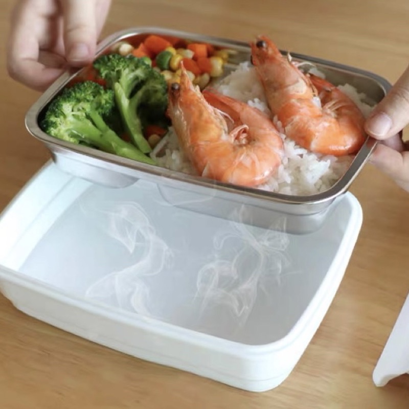 COZYHOUSE KLEA Tempat Makan Kotak Bento Stainless Lunch Box Sekat Tingkat