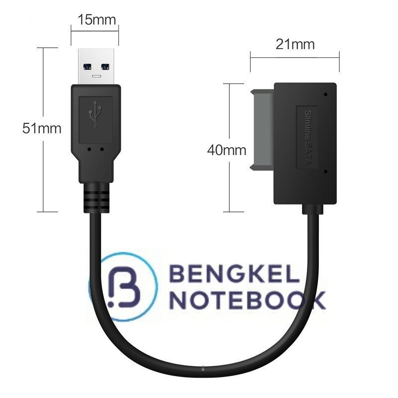 USB External HDD 1.8 Inch MicroSata Adaptor