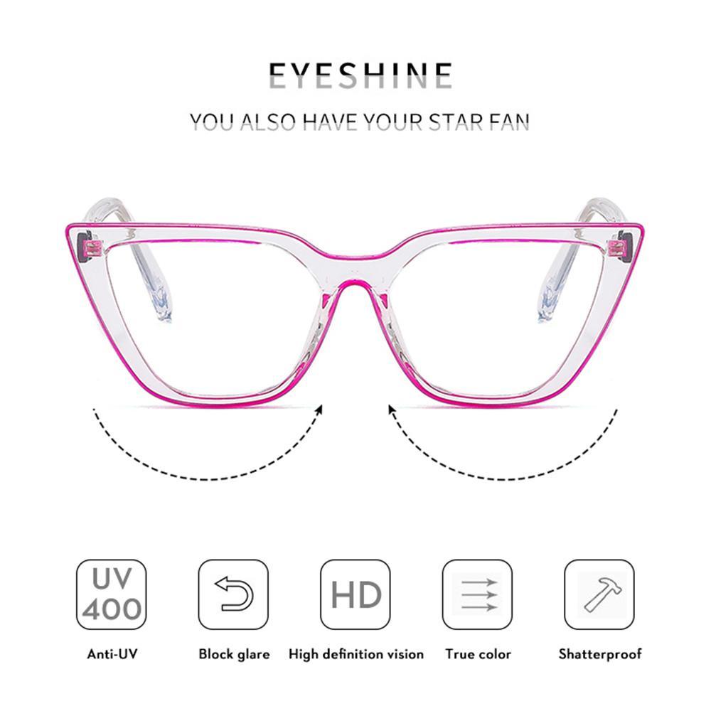 Lily Blue Light Kacamata Trendy Kacamata Komputer Eyewear Cat Eye