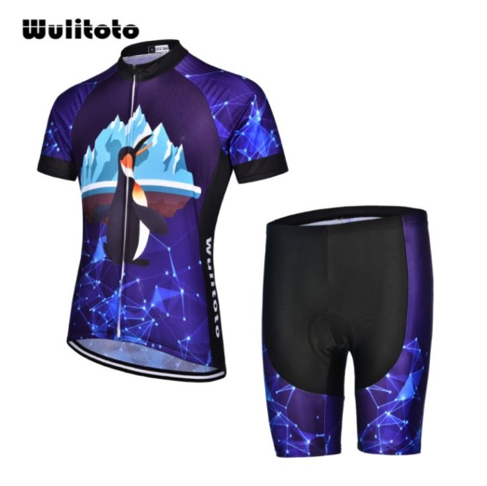 Jersey Set Sepeda Wanita WULITOTO Premium Quality