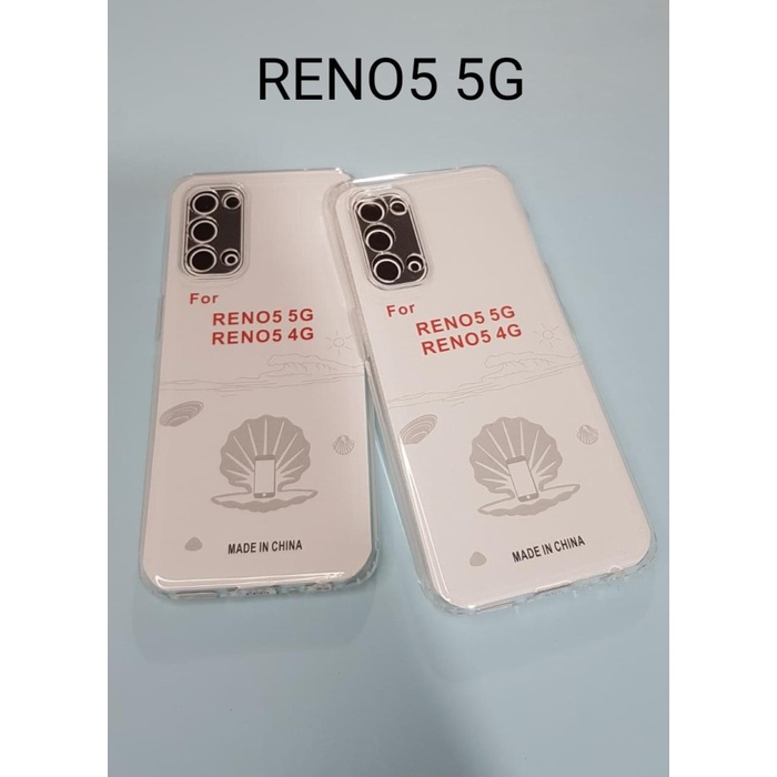 CASE OPPO RENO 5 ~ TPU CLEAR HD PREMIUM TRANSPARAN ~ HP