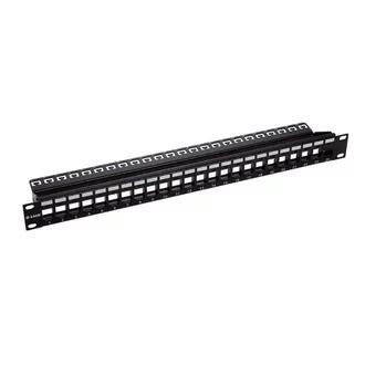 Belden Blank Patch Panel 24 port Cat-5e / Cat-6 AX106504AP