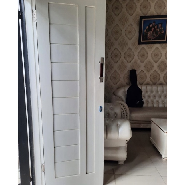 Pintu Kayu Minimalis Meranti Steam/Oven Motif