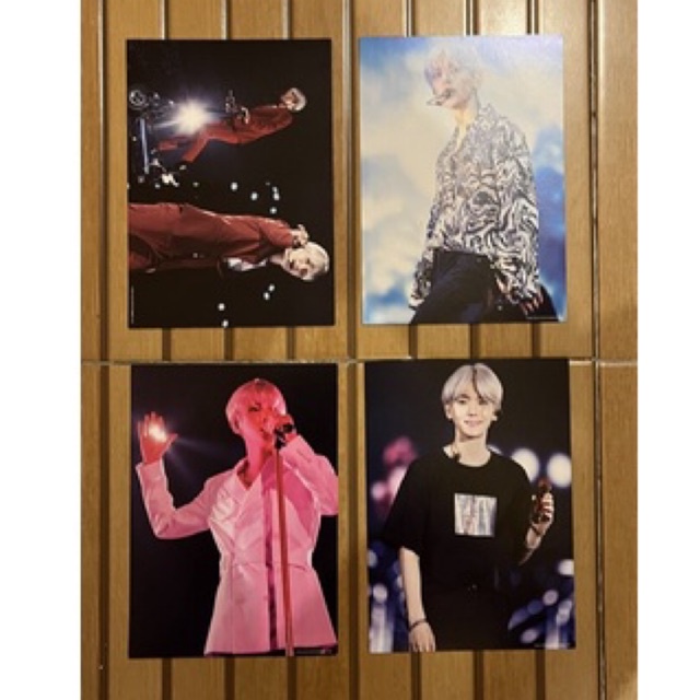 POSTCARD BAEKHYUN DVD EXO PLANET 5 EXPLORATION JAPAN SET