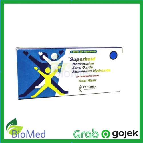 

SUPERHOID SUPPOSITORIA - Mengobati Wasir Ambeyen Hemoroid