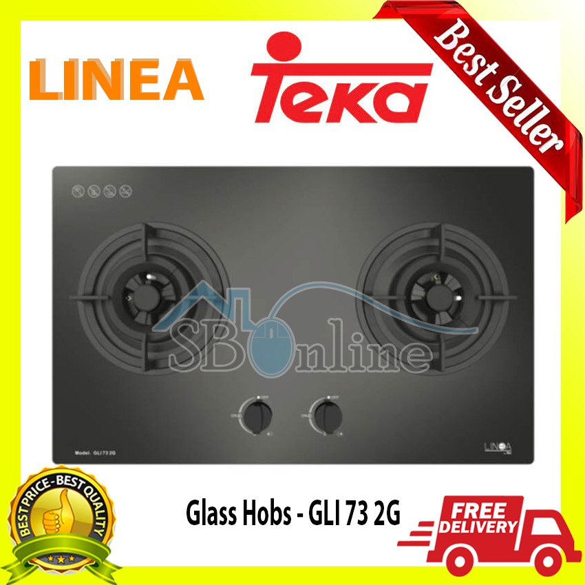 Kompor LINEA by TEKA Glass Hobs - GLI 73 2G