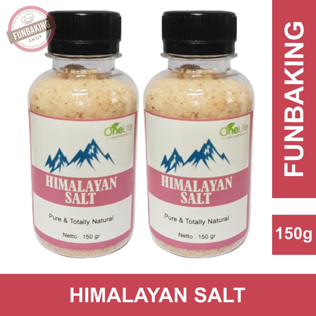 

FunBaking - Himalayan Pink Salt 150 gr Garam Himalaya