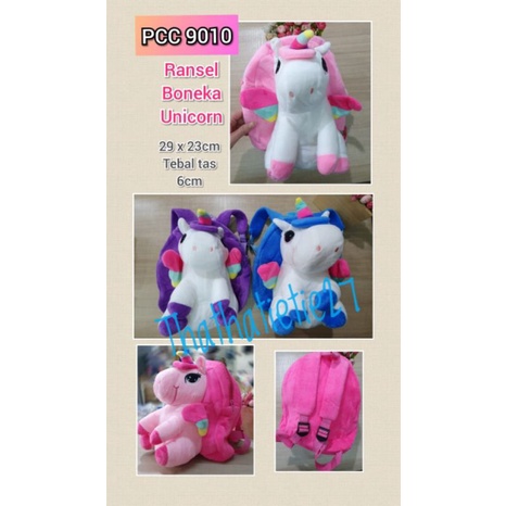 Tas Ransel Anak Kuda Poni Gendut