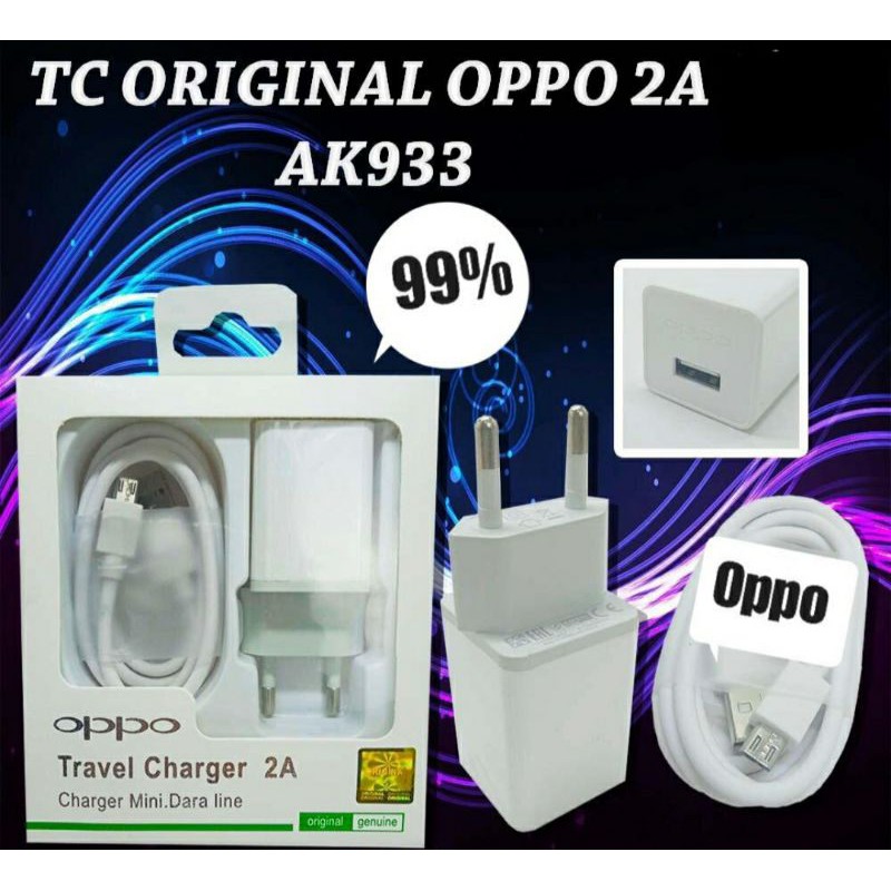 Charger ori oppo 2A
