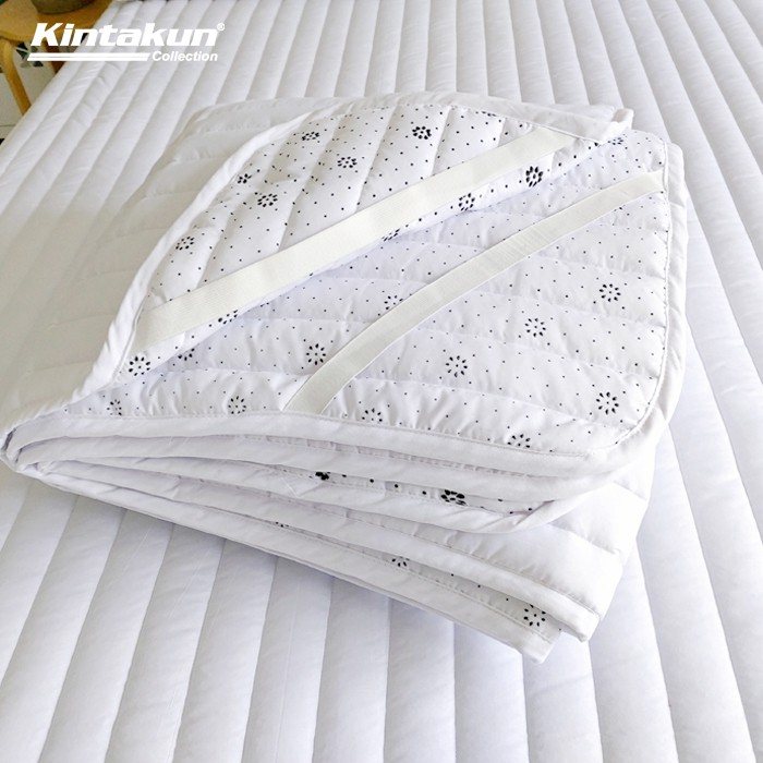 Kintakun Matras Protector Pelindung Kasur Uk. 160x200 - Putih