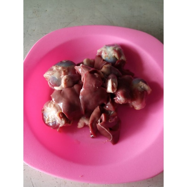 

hati ampela ayam kampung per 500gram ( stengah kg)