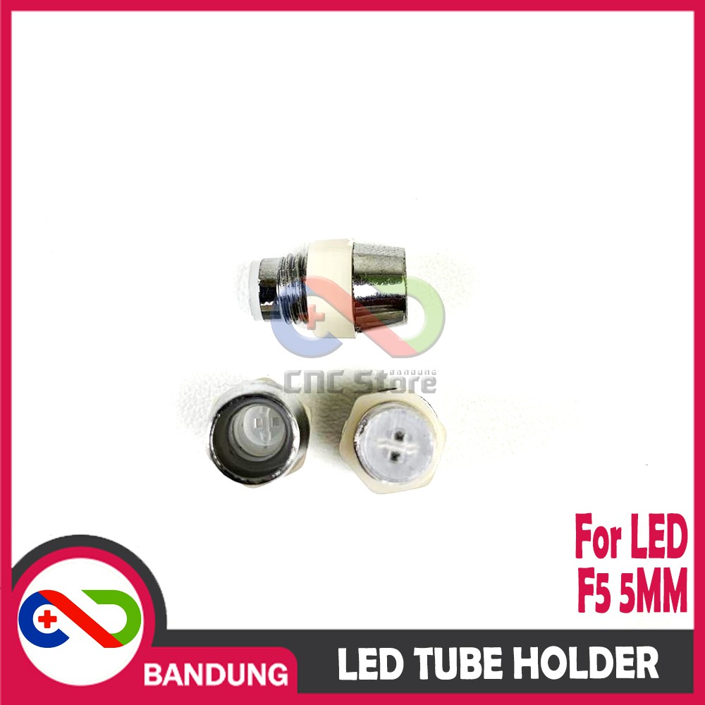 LED TUBE LED HOLDER 5MM CASE LED CASING LED LAMPU INDIKATOR