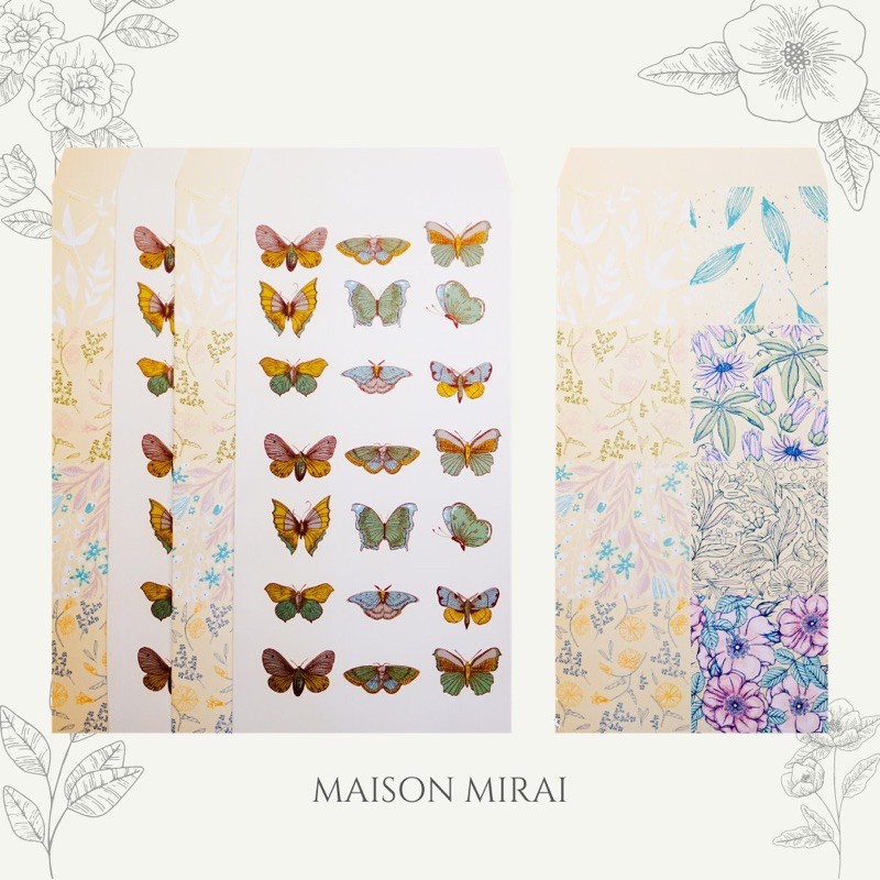 

Amplop / Envelope / Angpao Lucu (Maison Mirai Flora & Fauna Series)