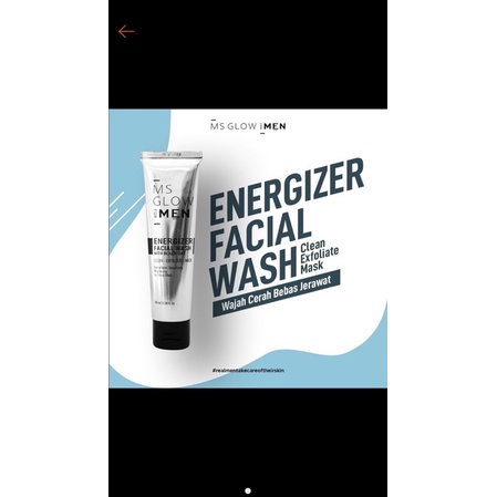 Jual Facialwash Ms Glow Man Shopee Indonesia