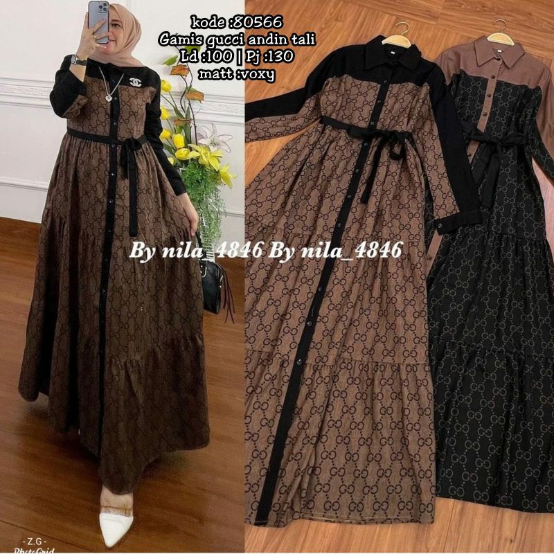 NEW ARRIVAL GAMIS GUCCI KOMBI/ GAMIS VOXY BUSUI TERBARU / GAMIS VIRAL KEKINIAN