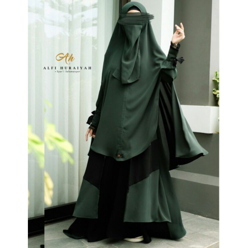 Gamis Set SEROJA By Alfi Huraiyah