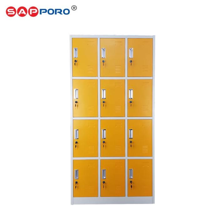 

Filling Cabinet Sapporo Koln 12 - Loker Besi 12 Pintu | Steel Locker 12 Doors