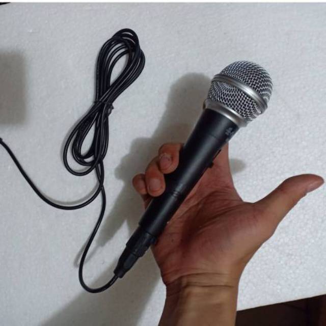Professional mic aiwa microphone dynamic mikrofon  kabel aiwa original jernih bagus / mic meeting