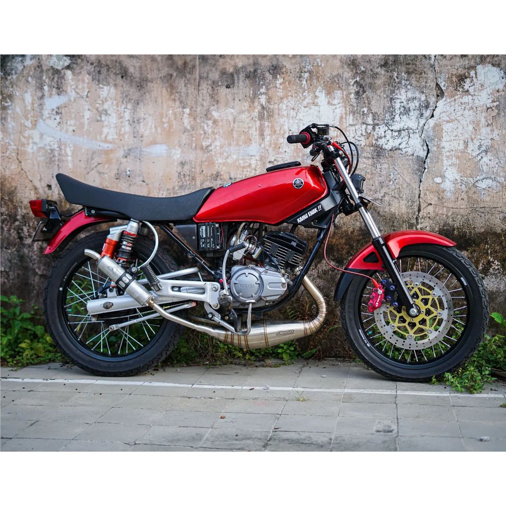 Knalpot ABRT20 PDK WELLO Step Standar Stainless Original Pabrik ABRT20